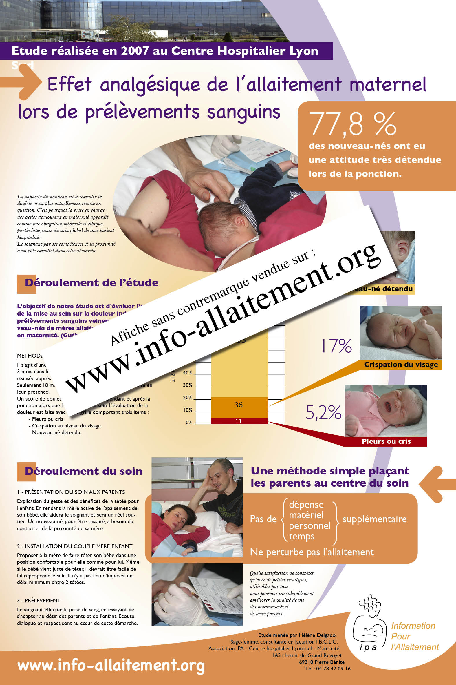 Allaitement maternel et douleur - Information Pour l'Allaitement