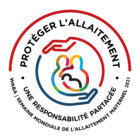 logo de la semaine mondiale de l'allaitement maternel 2021